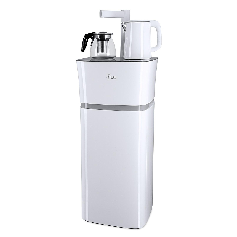 Кулер Ecotronic TB11-LE white напольный с чайным столиком - фото 2