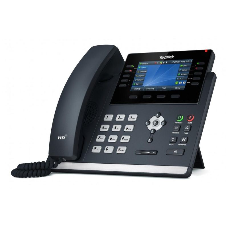 Ip-телефон Yealink SIP-T46U,2 порта USB, 16 аккаунтов,BLF,PoE,GigE,без БП - фото 1