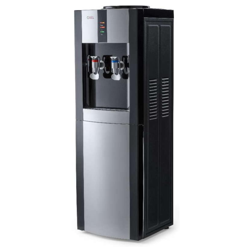 Кулер для воды AEL LC-AEL-47 black/silver напольный компрессорное охл - фото 1