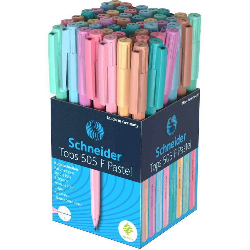 Ручка шариковая неавтомат. Schneider Tops505FLightPastel,мас,ас150520 - фото 14