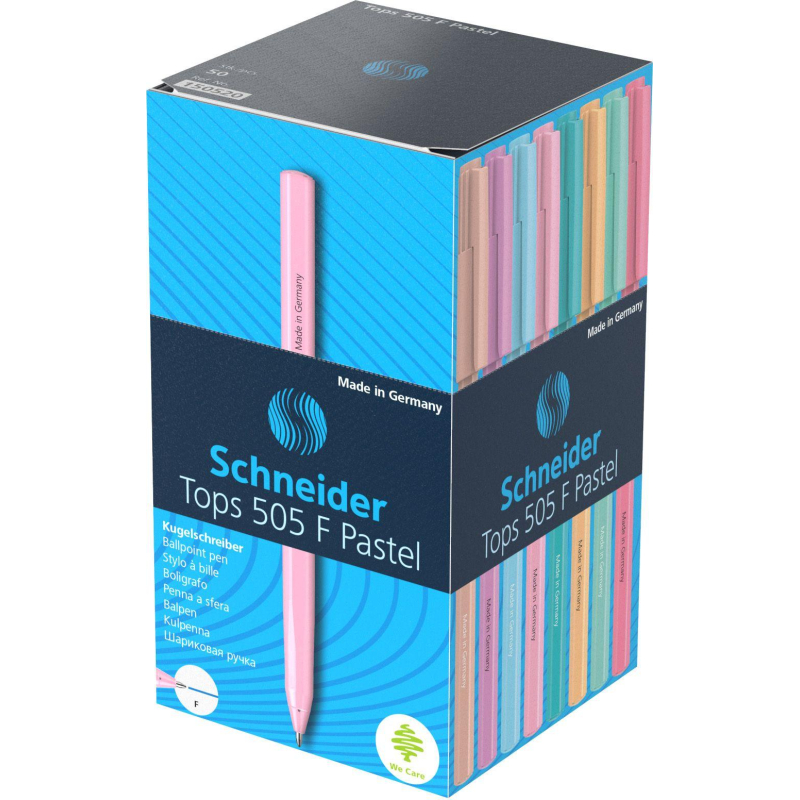 Ручка шариковая неавтомат. Schneider Tops505FLightPastel,мас,ас150520 - фото 15