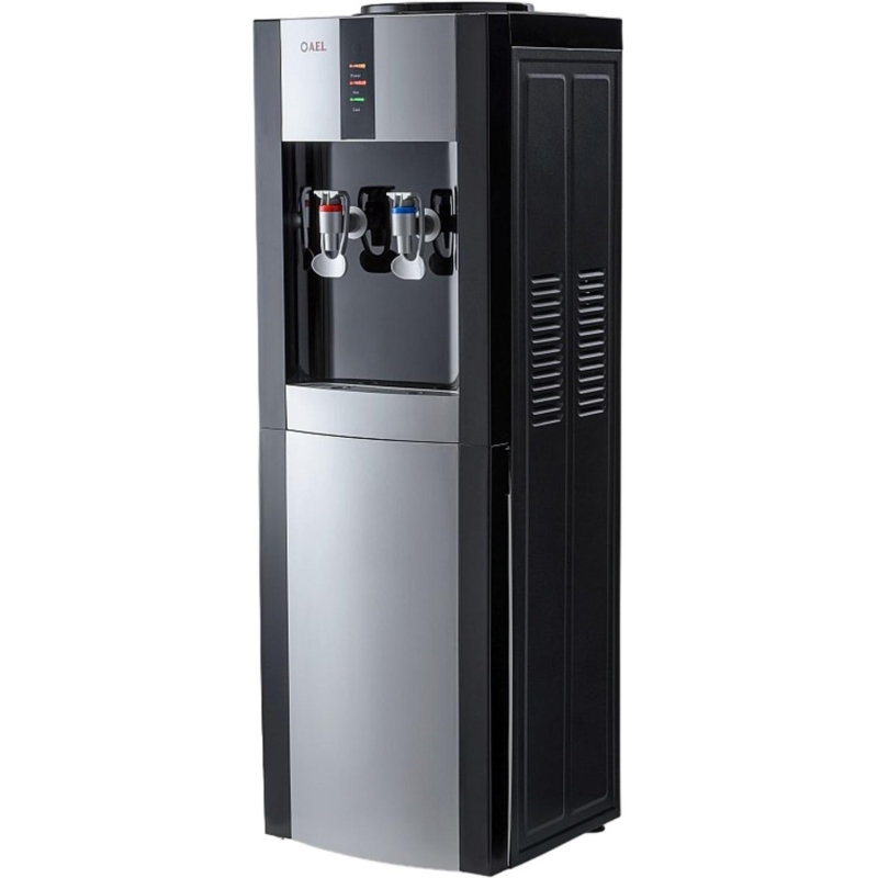 Кулер для воды AEL LD-AEL-47 black/silver напольный  охл. электронное - фото 1