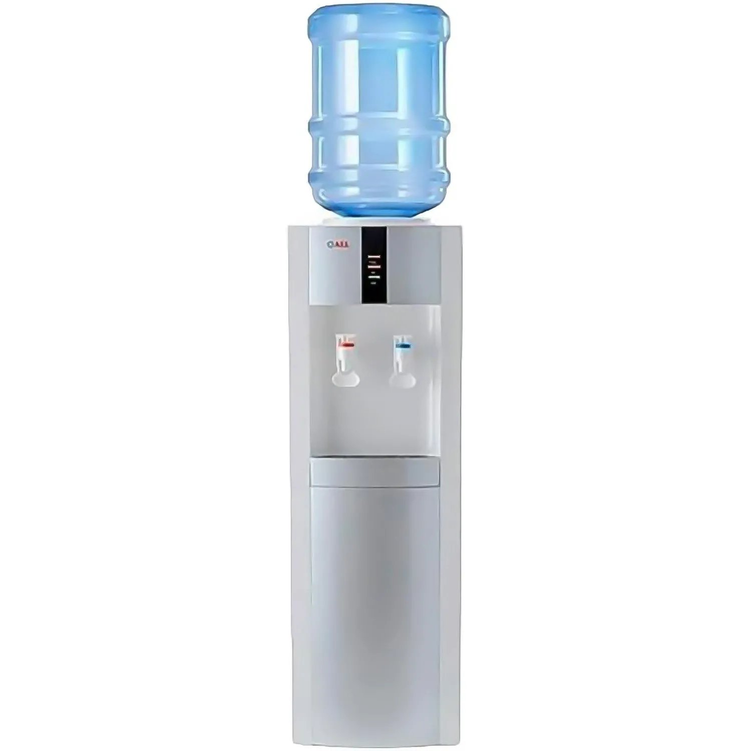 Кулер для воды AEL LD-47c white/silver  напол,  охл. электронное, шкафчик - фото 2