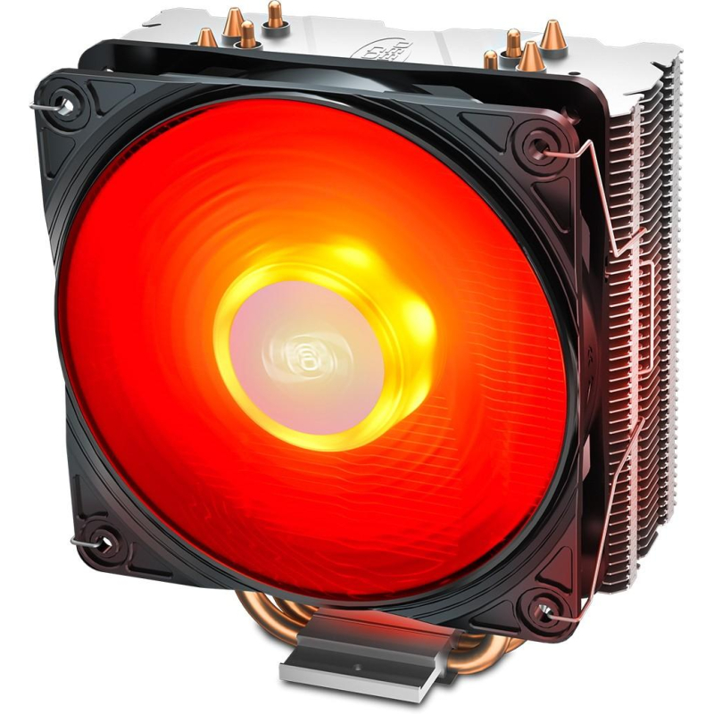 Кулер DEEPCOOL GAMMAXX 400 V2 RED LGA1366/115X/AM4/AM3/+/AM2/+/FM2/+ RET - фото 2
