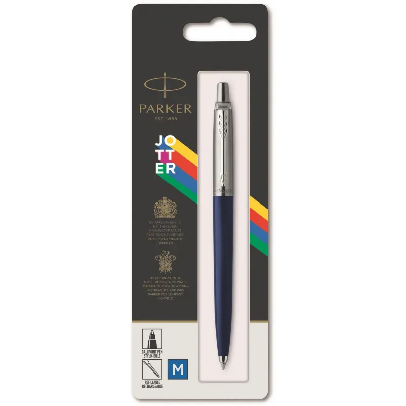 Ручка шариковая Parker Jotter Originals Navy Blue син.стерж. Блист. 2123427 - фото 2