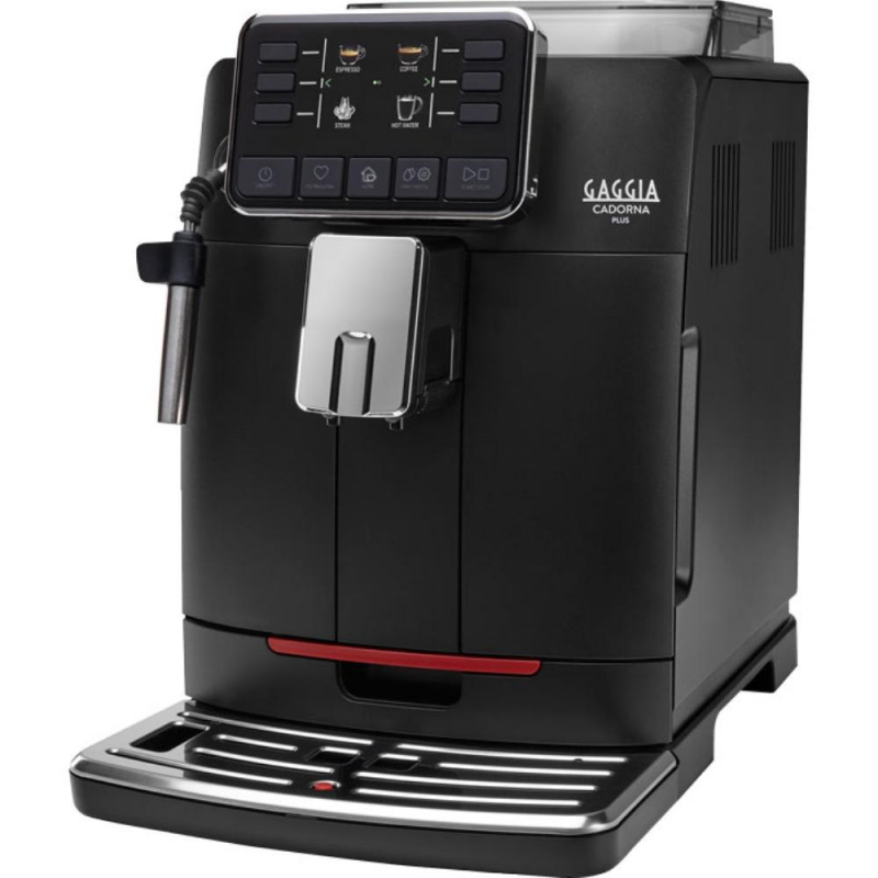 Кофемашина Gaggia Cadorna Plus Black RI9601/01, 1850Вт, 1,5 л, 300г, черный - фото 1
