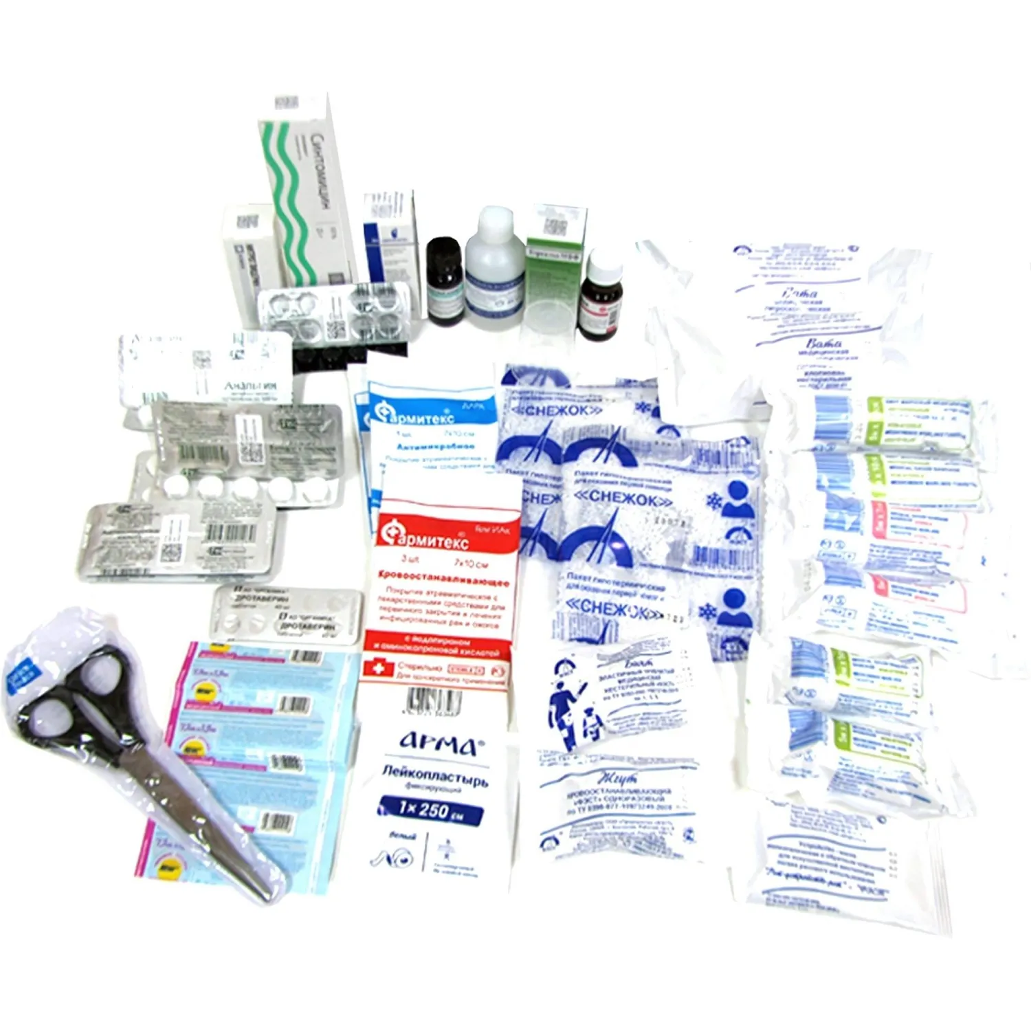 Аптечка первой помощи ФЭСТ для промышленных предприятий пластиковый шкаф - фото 3