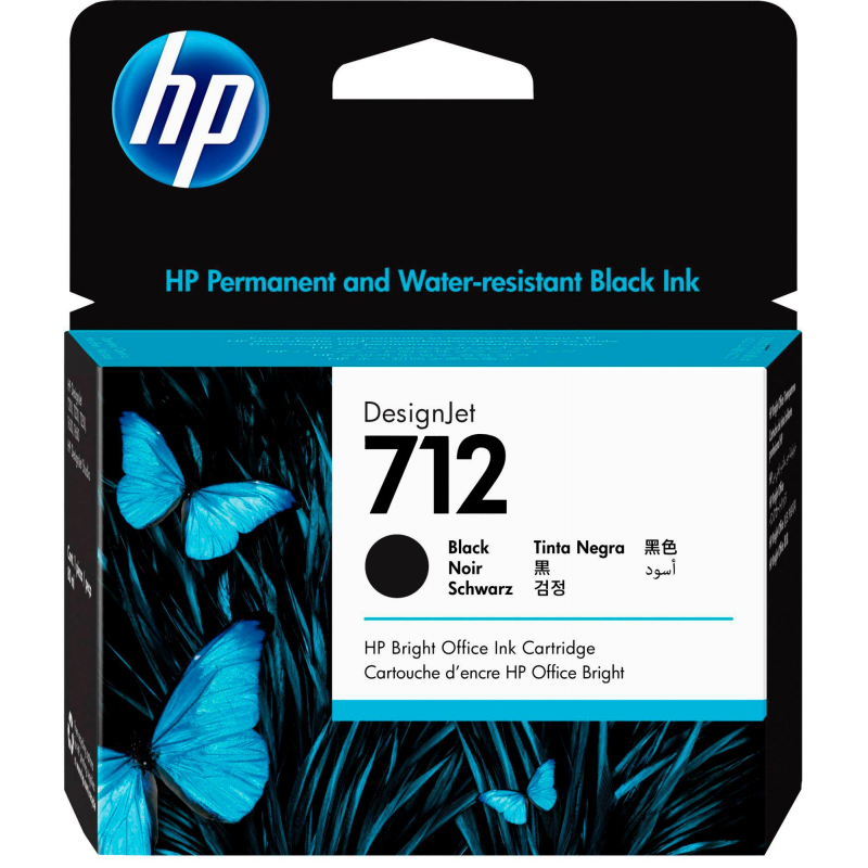 Картридж струйный HP 712 3ED71A чер. для DJ Т230/630 - фото 1