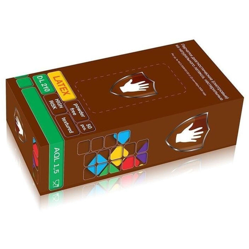 Перчатки латекс., н/с, н/о, S&C High Risk TL210/ DL210 (L)25пар/уп,ПС - фото 7