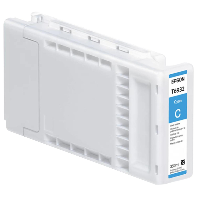 Картридж струйный Epson T6932 (C13T693200/0N) голубой повыш емк-ти 350 мл - фото 1