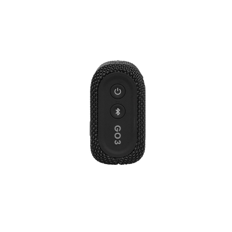 Акустическая система JBL GO 3 Black (JBLGO3BLK) - фото 3