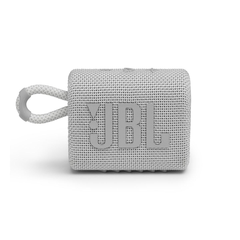 Акустическая система JBL GO 3 White (JBLGO3WHT) - фото 1