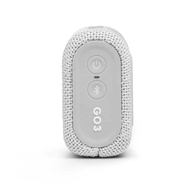 Акустическая система JBL GO 3 White (JBLGO3WHT) - фото 3