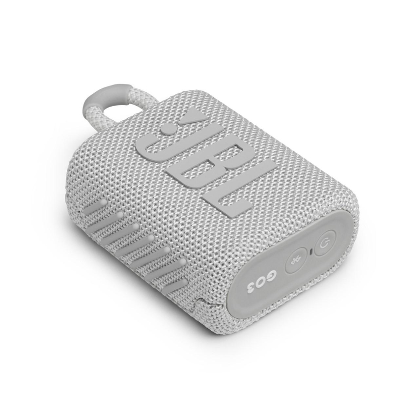 Акустическая система JBL GO 3 White (JBLGO3WHT) - фото 5