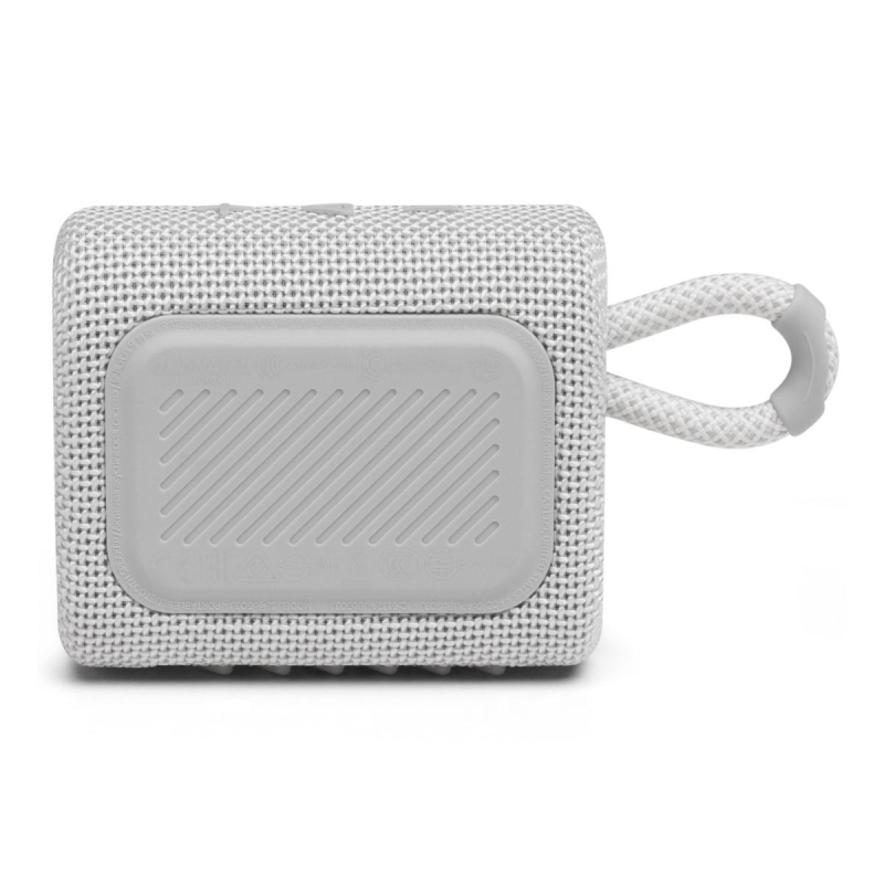 Акустическая система JBL GO 3 White (JBLGO3WHT) - фото 6