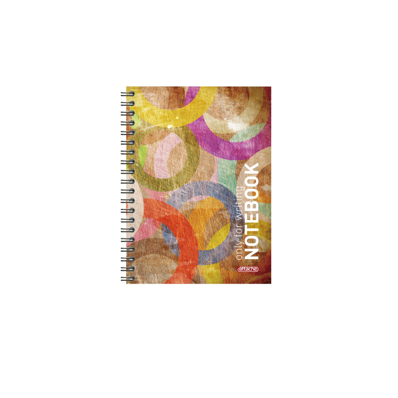 Бизнес-тетрадь Attache Imagination А5/80л,тв.переплет,клетка,спираль - фото 7