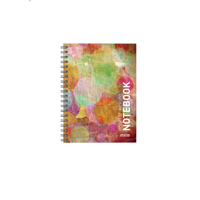 Бизнес-тетрадь Attache Imagination А5/80л,тв.переплет,клетка,спираль - фото 9
