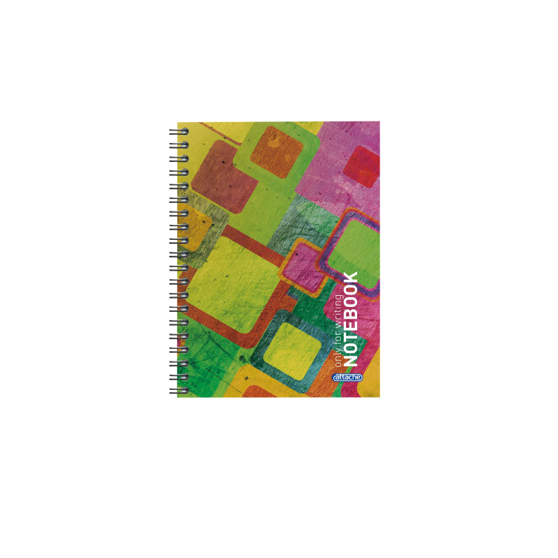 Бизнес-тетрадь Attache Imagination А5/80л,тв.переплет,клетка,спираль - фото 10