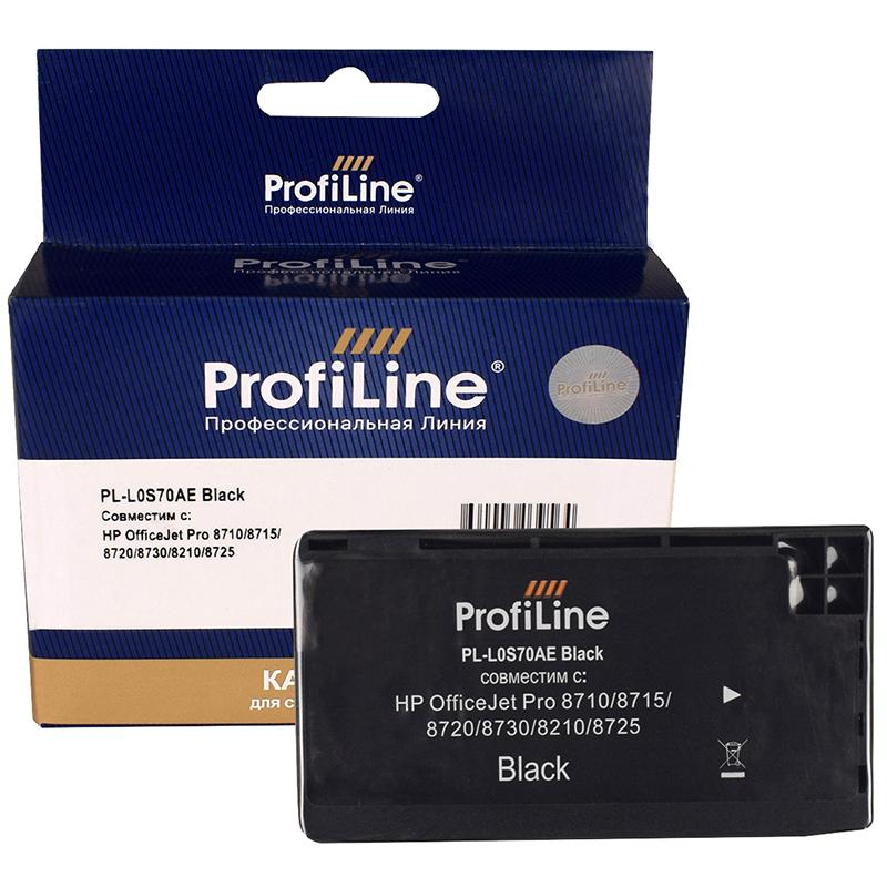 Картридж струйный ProfiLine PL-L0S70AE N953XL чер. для HP OJ Pro 7720/8720 - фото 2