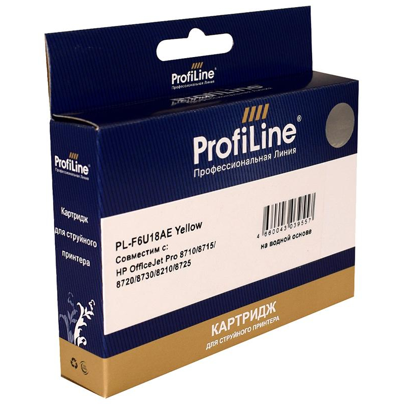 Картридж струйный ProfiLine PL-F6U18AE N953XL жел. для HP OJ Pro 7720/8720 - фото 1