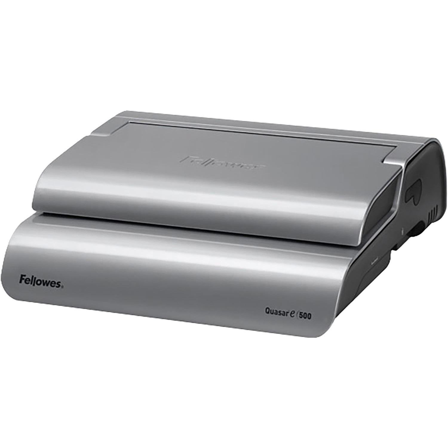 Брошюровщик Fellowes Quasar-E, А4, 25л./500л., электр., пл.пруж. - фото 4