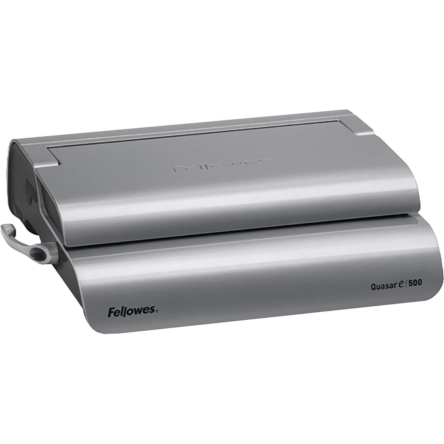 Брошюровщик Fellowes Quasar-E, А4, 25л./500л., электр., пл.пруж. - фото 6