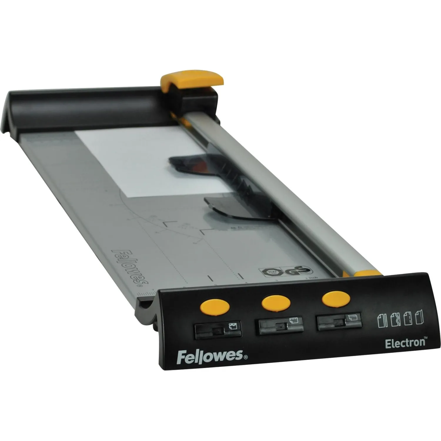 Резак для бумаги Fellowes Electron A3, 455мм, 10л, 4резки, роликовый - фото 4