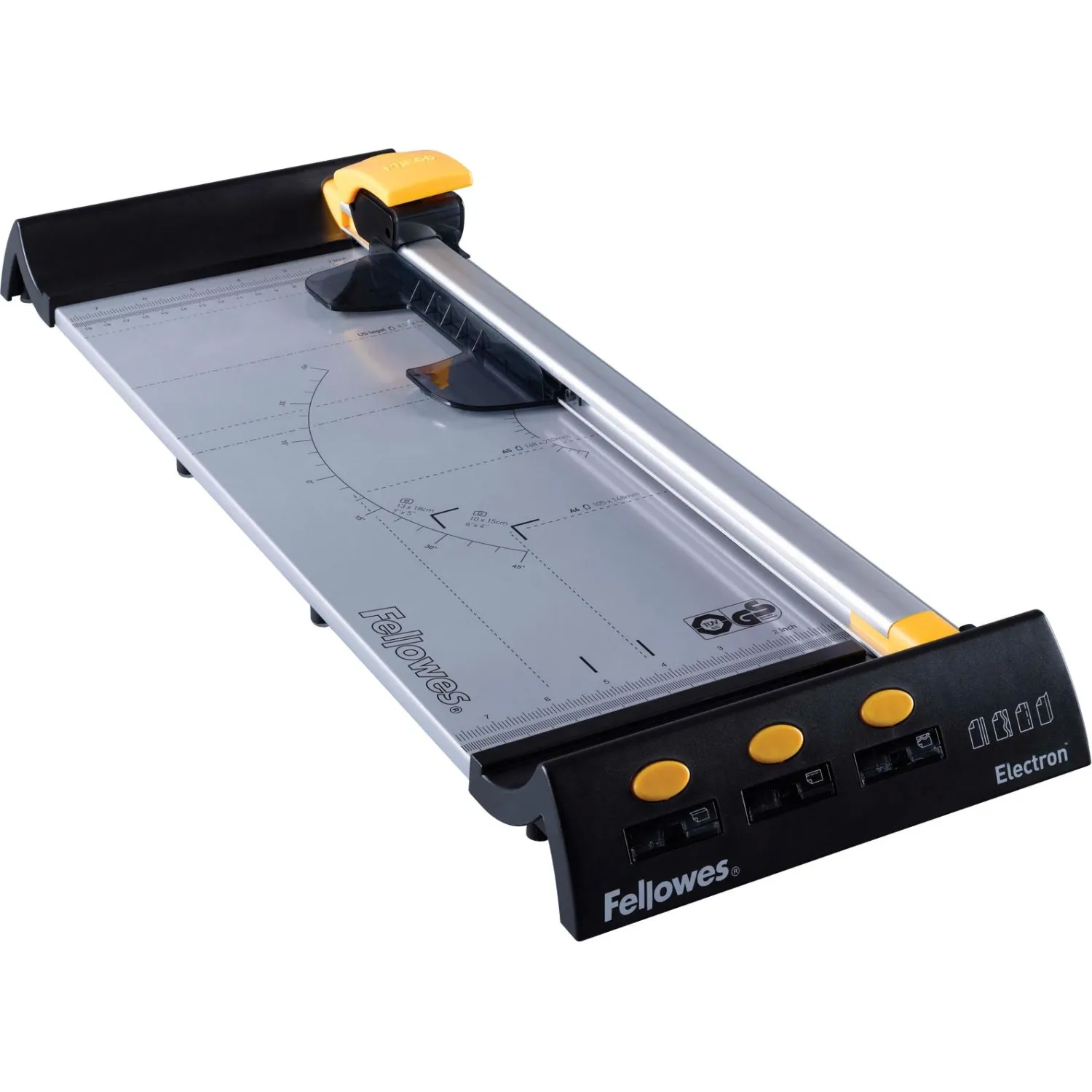 Резак для бумаги Fellowes Electron A3, 455мм, 10л, 4резки, роликовый - фото 5