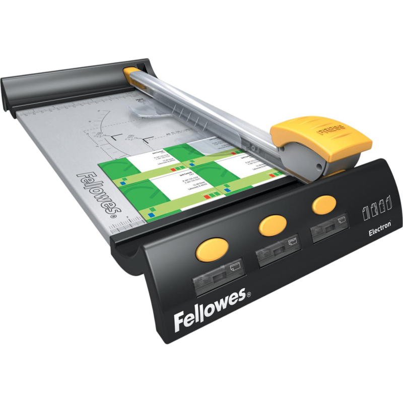 Резак для бумаги Fellowes Electron A4, 320мм, 10л, 4резки, роликовый - фото 1