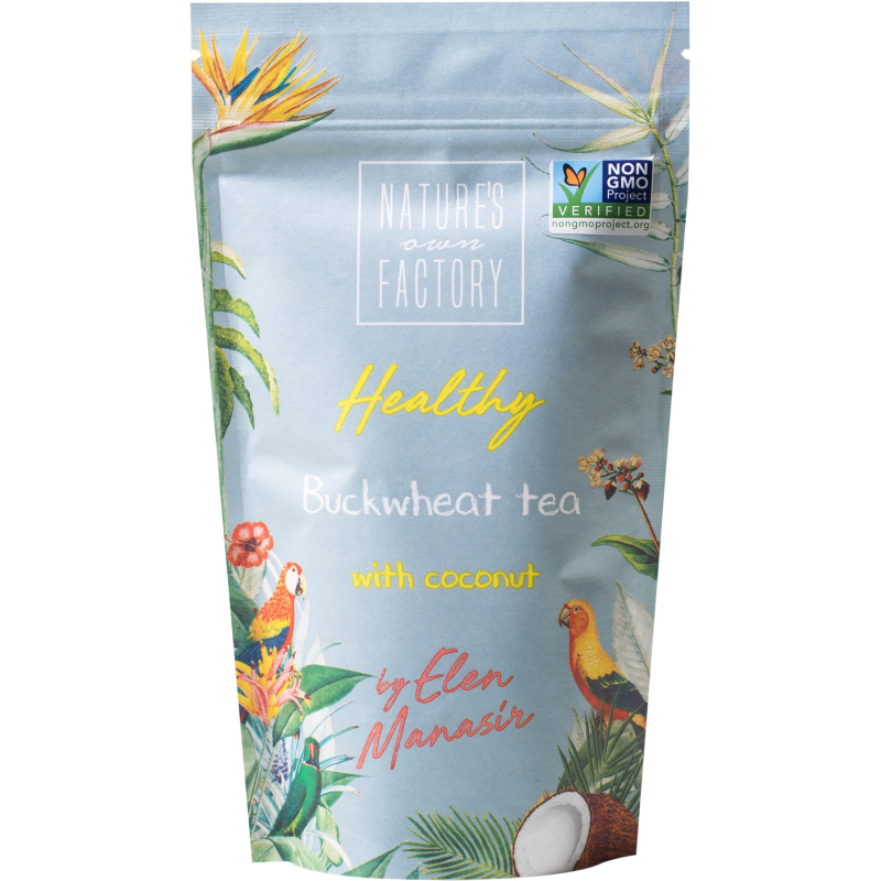 Чайный напиток гречишный Natures own factory кокос, 100г - фото 1