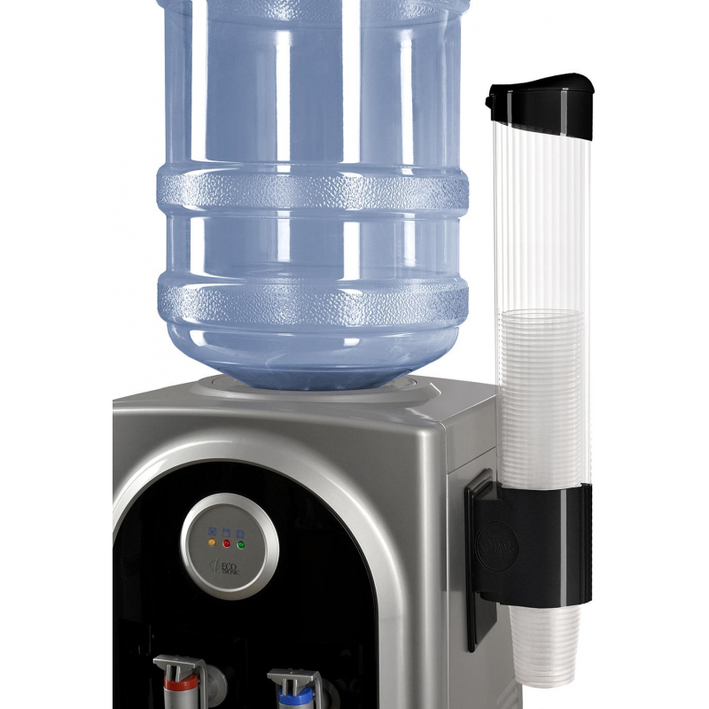 Держатель для стаканов Ecotronic ЧЕРНЫЙ на шурупах - фото 2