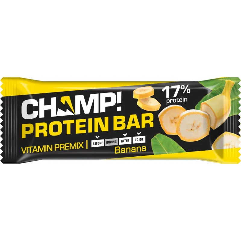 Батончик банановый протеиновый Champ!, 18шт/1уп - фото 3