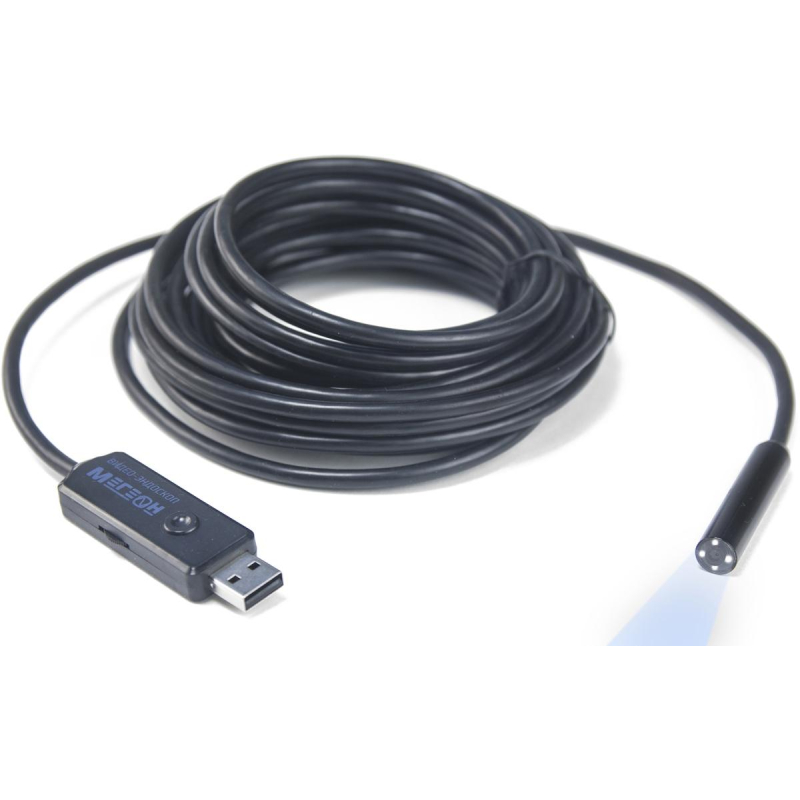 Видеоскоп - эндоскоп полужесткий microUSB 2м МЕГЕОН 33022 - фото 1