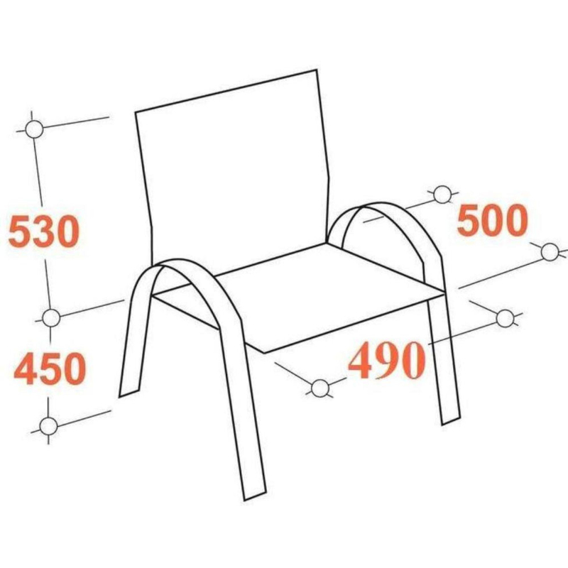 Конференц-кресло BN_TQ_Echair-806 VPU-1 кожзам бежевый, хром - фото 6