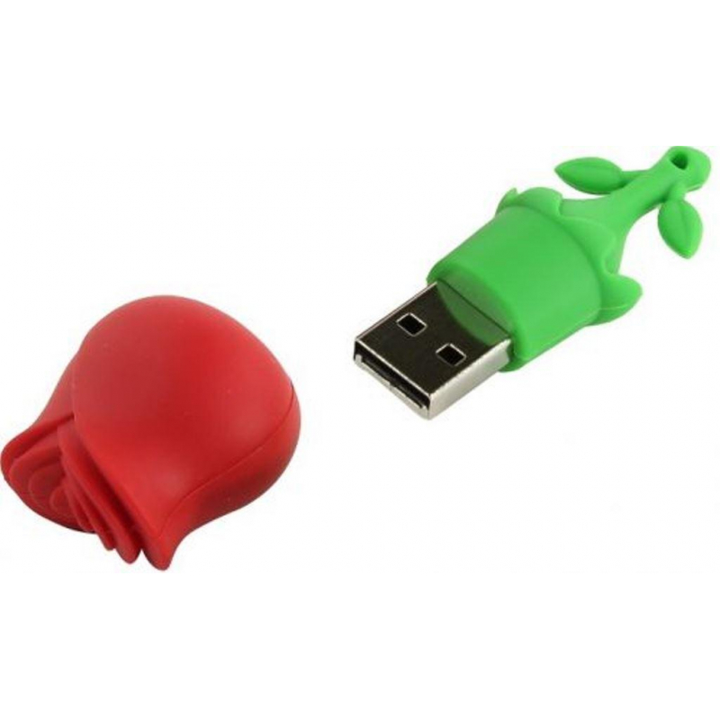 Флеш-память  Smartbuy Wild series, 32Gb, USB 2.0, роза, SB32GBRose - фото 1