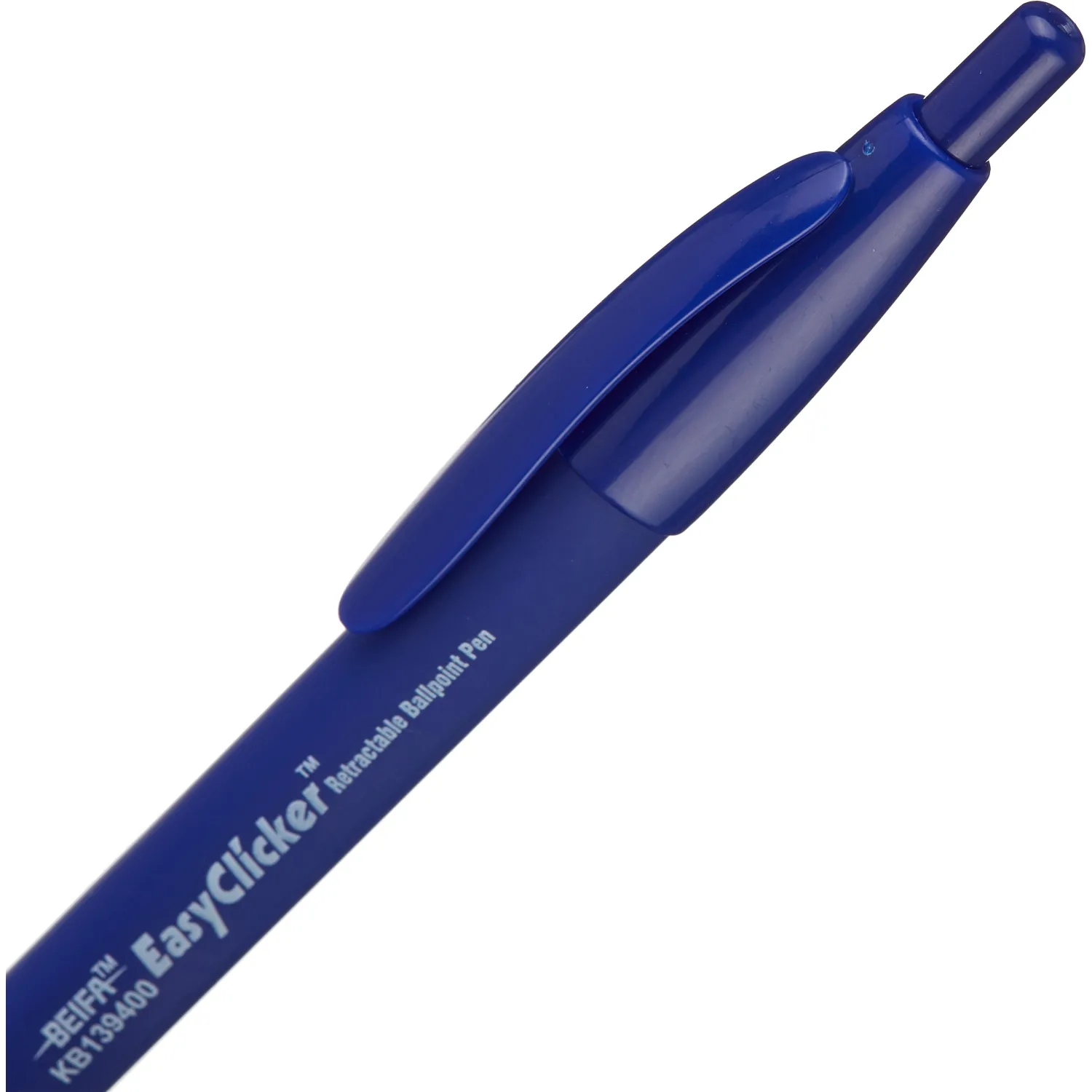 Ручка шариковая автомат. Beifa KB139400 0,5мм,синий,манж - фото 3