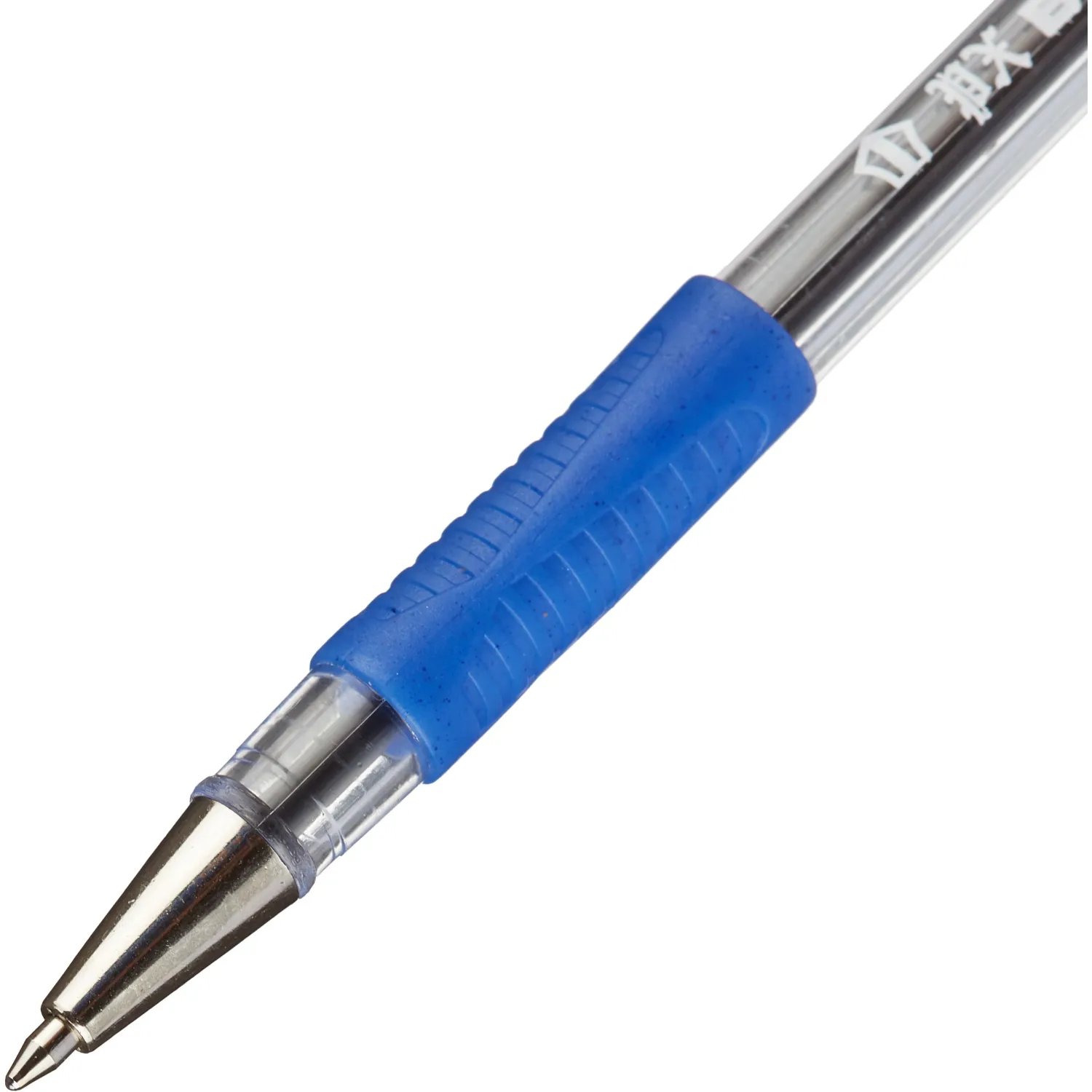 Ручка шариковая неавтомат. Beifa АА999 0,5мм синий с рез.манж.Китай - фото 3