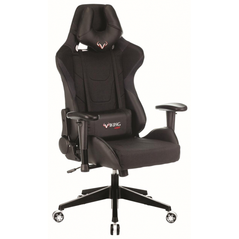 Кресло игровое Zombie VIKING 4 AERO BLACK 1197917 - фото 1