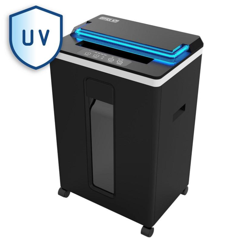Шредер (уничтожитель) Office Kit S165UV, 5ур.секр. , 8лист, 22л,UV-лампа - фото 1