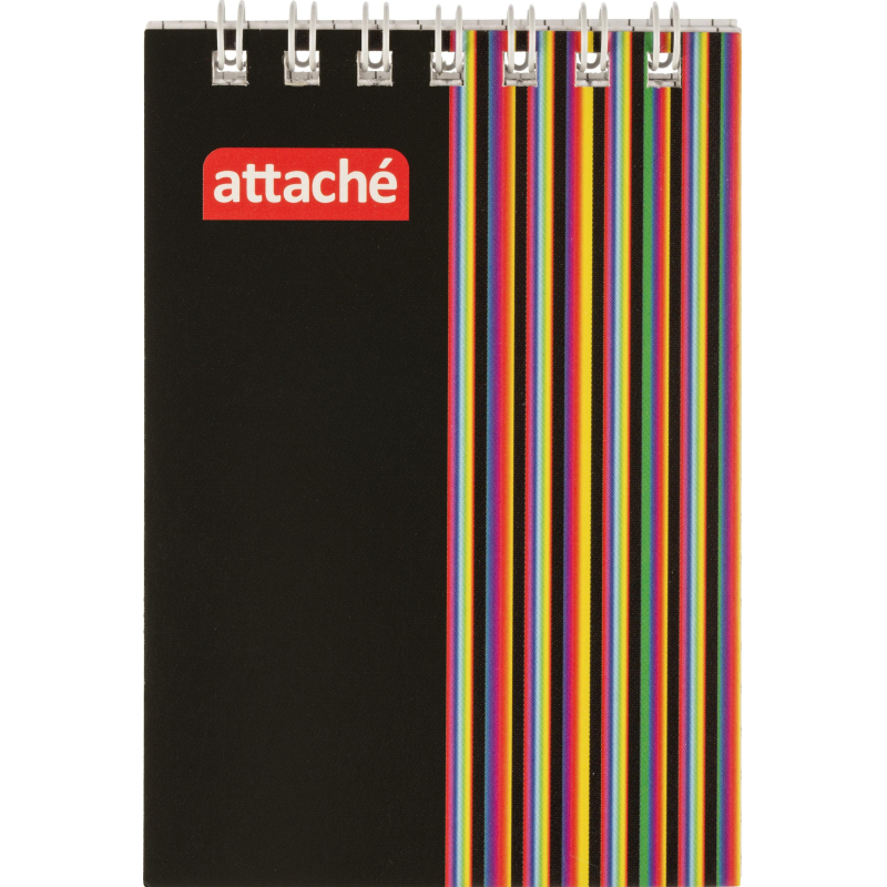 Блокнот ATTACHE спираль А7 40л. клетка офис 180шт/уп. (БК) - фото 1