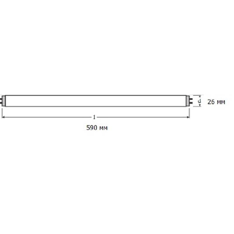 Лампа люминесцентная OSRAM LUMILUX L 18W/865 (25шт/уп) - фото 3