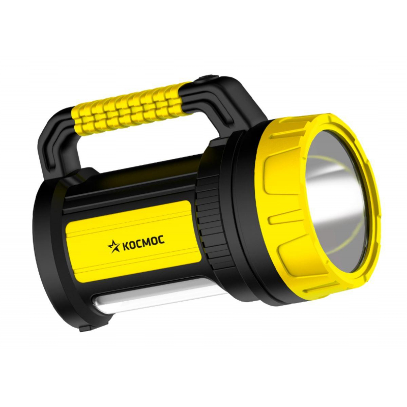 Фонарь светодиодный акк. КОСМОС KOCAc2005W_Ex 5W LED,бок.пан.10Вт,3 реж,з/у - фото 1