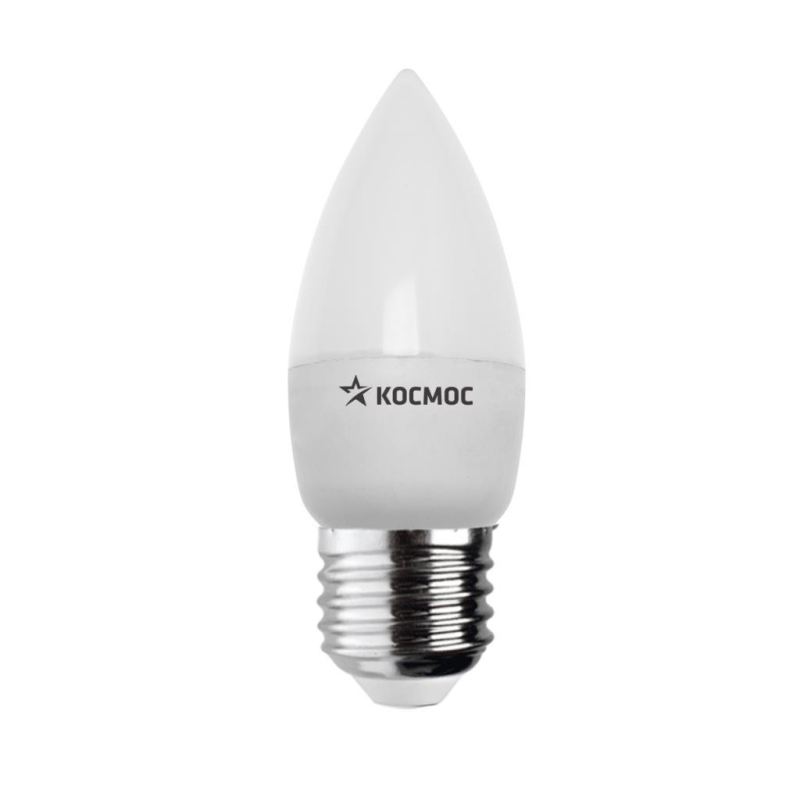 Лампа светодиодная КОСМОС LkecLED6.5wCNE2745 CN 6.5W 220V E27 4500K - фото 3