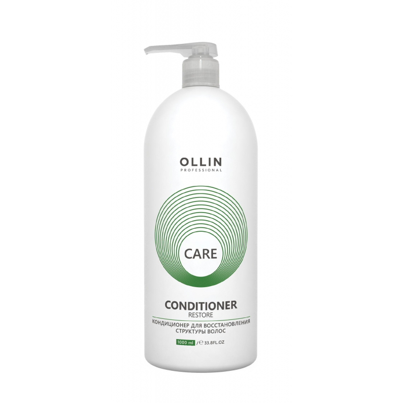 Кондиционер для восстановления структуры волос OLLIN CARE 1000мл - фото 1