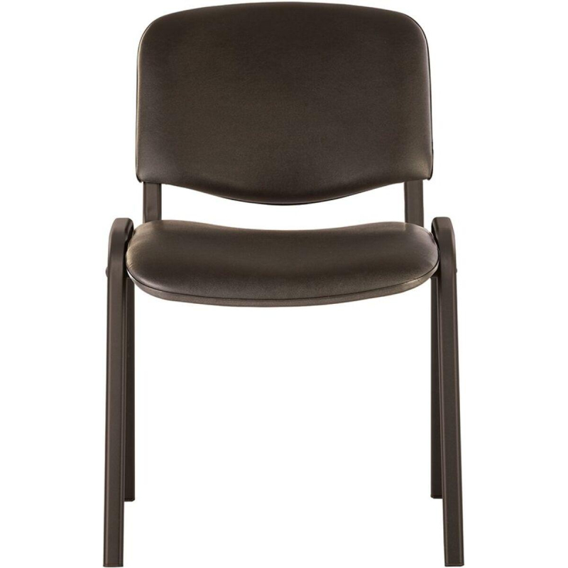 Стул UA_EChair Rio(ИЗО/ISO) черн, к/з черный V-4 - фото 2