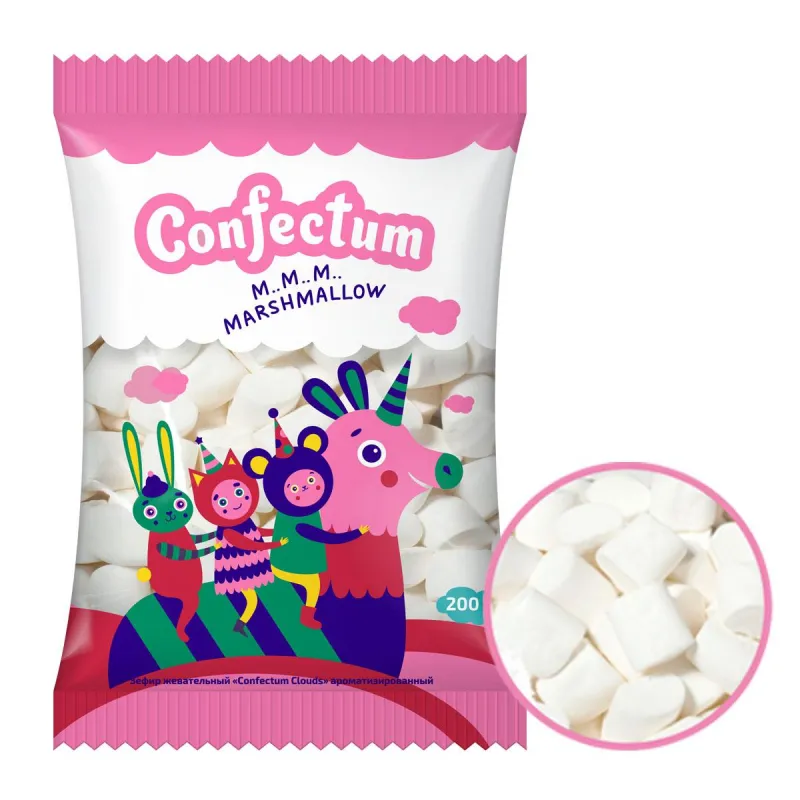 Зефир жевательный Confectum Clouds ароматизированный, 200г - фото 1