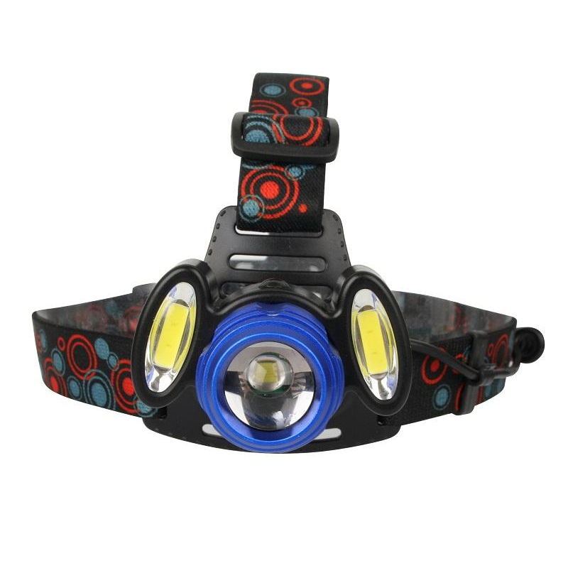 Фонарь налобный Ultraflash E1334 (акк.3,7В,3LED,4В - фото 1