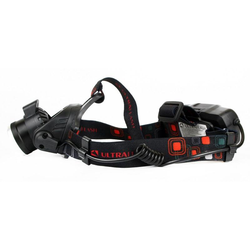 Фонарь налобный Ultraflash E1336 (акк.3,7В,1LED,4В - фото 6