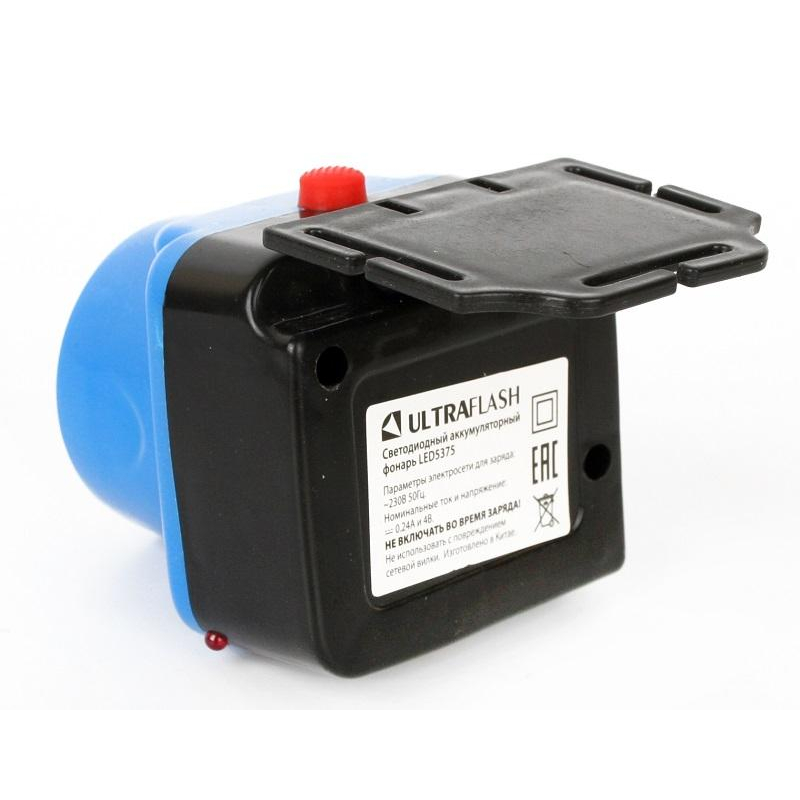 Фонарь налобный Ultraflash LED5375 (аккум.220В, 1В - фото 9