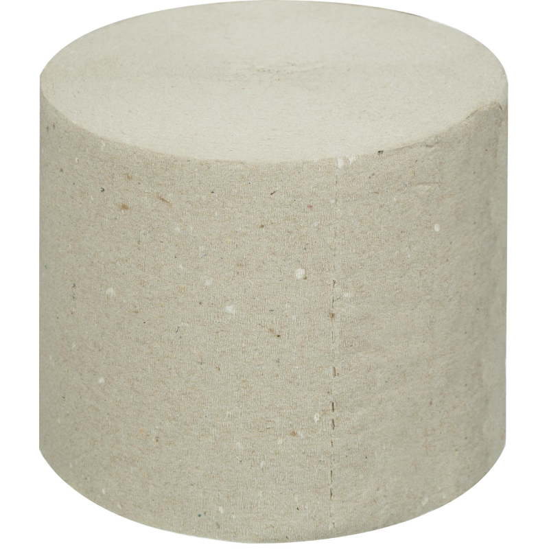 Бумага туалетная ОСТРОВСКАЯ 1сл б/втул серая 54м 24рул/уп_СПБ/КЗН - фото 5